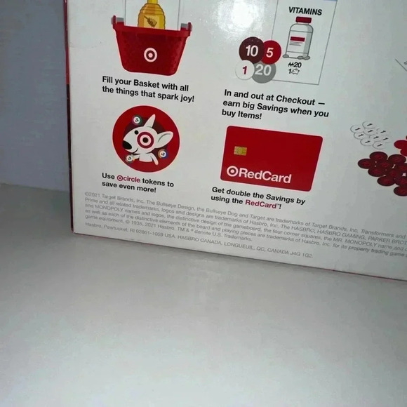 Hasbro Monopoly Target Edition Board Game NEW! - Picture 5 of 5
